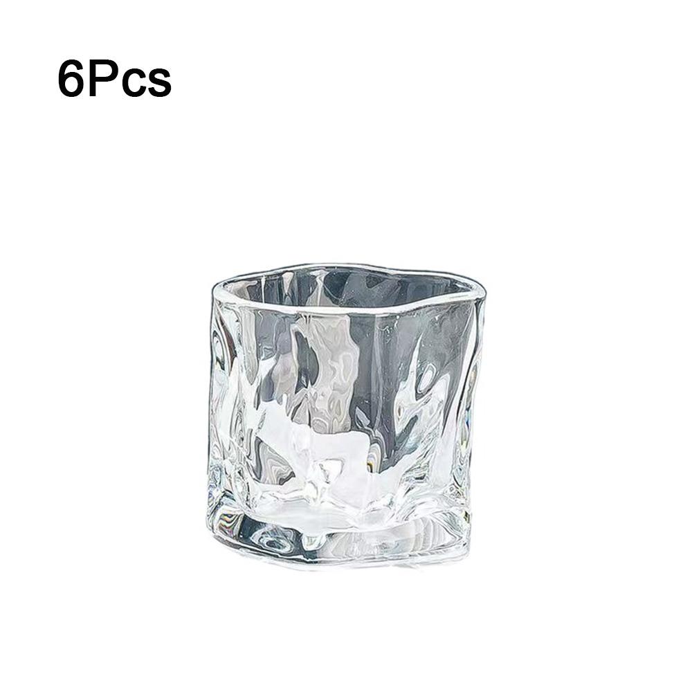 6 шт. 200 мл нестандартные стаканы красочные коктейльные стаканы для питья уникальный стакан для виски для дома