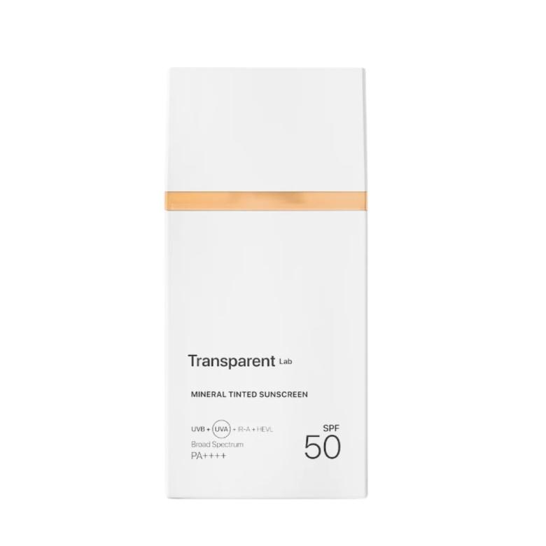 Transparent Lab Mineral Tinted Sunscreen Medium SPF50 PA++++ 100 Ml - Mineral Tinted Cream