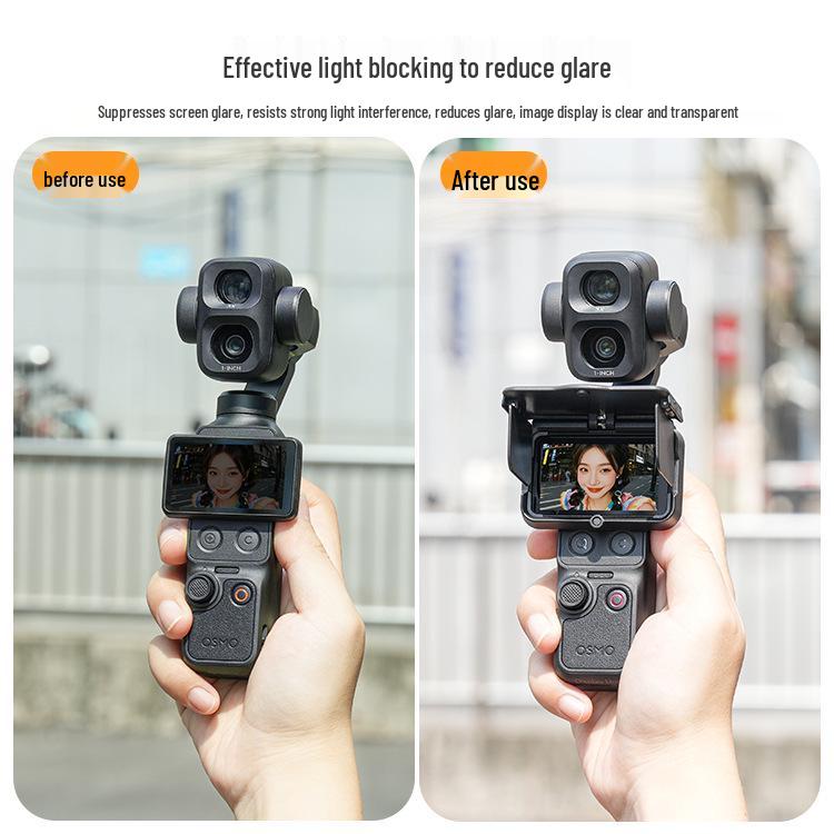DJI Osmo Pocket 3/4P/4 Солнцезащитная крышка экрана Светозащитный щиток