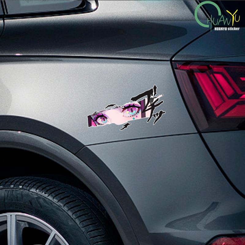Автомобильная наклейка аниме анимация вид покрытие царапин кузова decoration корпуса компьютера водостойкая наклейка