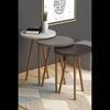 Roma Nesting table Белый-Капучино-Коричневый бело-капучино-коричневый