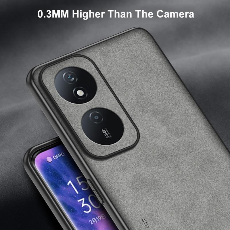 Для Honor 90 Smart 5G Чехол Роскошный Кожаный Чехол для Телефона Для Honor X7B HonorX7B Задняя Крышка Силиконовый Противоударный Полная Защита