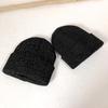 1PC Fashion Knitted Hat Reflective Beanie Ear Protection Winter Warm Pullover Cap Outdoors Windproof