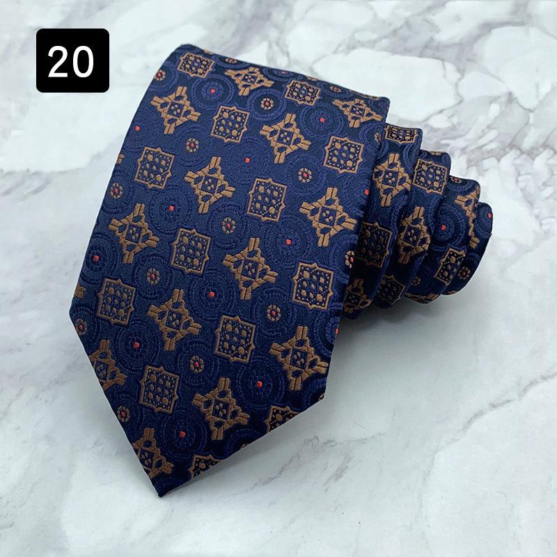 Галстук мужской, ретро-платье с узором, деловые повседневные аксессуары, предпочтительный источник