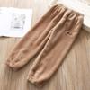 Fashion Spring Autumn Winter Children Trousers Baby Fleece Pants Kids Boys Girls Comfortable Trousers Casual Warm Sleeping Pants