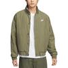Club Futura Fashion Comfortable Soft Versatile Long Sleeve Jacket Men Jacket Olive-Green White FZ0657222