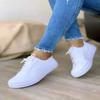 Fashion Platform Loafers Women's Shoes 2024 New Spring Winter Flats Sport Casual Suede Sneakers Lace Up Plus Size Oxford Mujer Zapatos