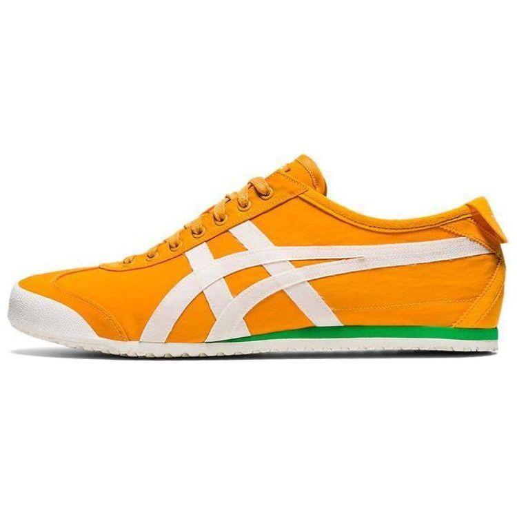 ONITSUKA TIGER Mexico 66 Повседневные Удобные Прочные Легкие Низкие Кроссовки для образа жизни Унисекс Оранжевые 1183A845-800
