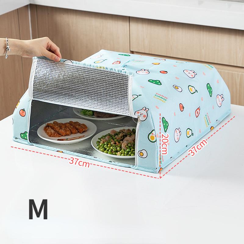 Большая крышка для еды, изолированная посуда, домашнее овощное мясо, зимний утолщенный нагревательный стол, складная палатка на молнии, теплый чехол для еды для кемпинга, пикника, барбекю