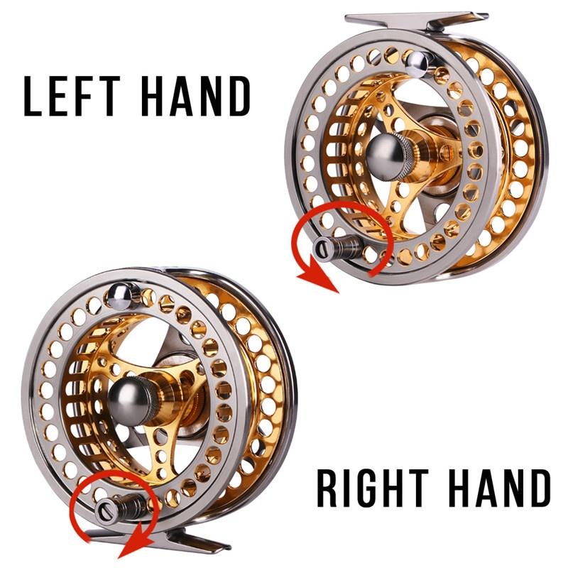 Катушка для нахлыста, алюминиевая матрица, цельнометаллическое литье с ЧПУ, колесо для рыбалки нахлыстом, 5/6, катушка для рыболовных снастей