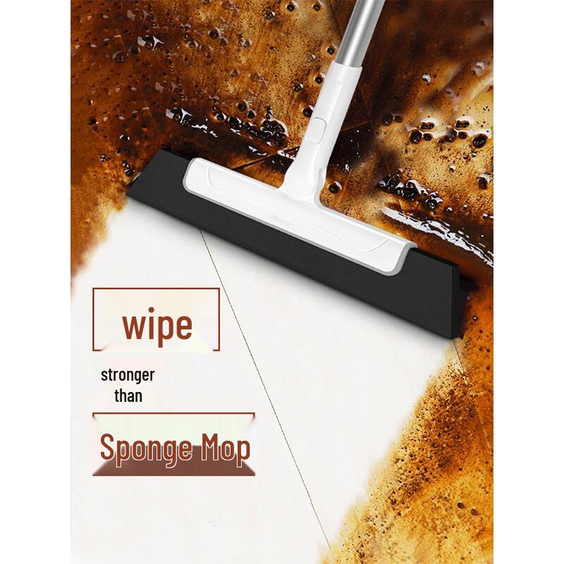 Telescopic Sponge Floor Squeegee for Bathroom