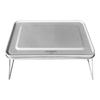 Ultralight Portable Ti Mini Square Table Versatile Foldable Table Camping BBQ Grill Picnic Table