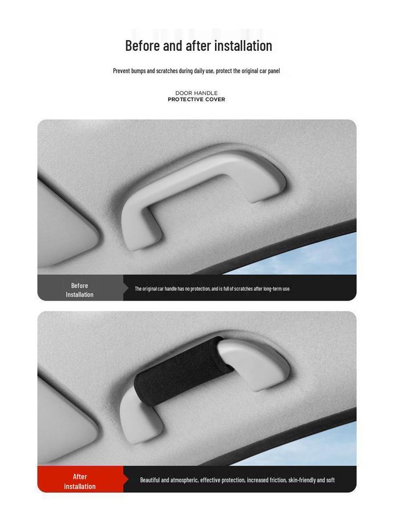 Защитная накладка на ручку крыши Honda для Accord, CRV, Civic, Haoying, Xingge, XRV, Binzhi, Lingpai, Fit