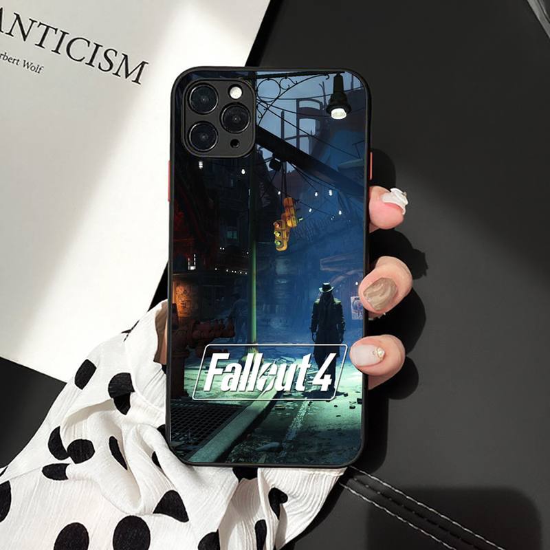 Чехол для игрового телефона Fallout Shelter для iPhone 11 12 13 mini pro XS MAX 8 7 6 6S Plus X 5S SE 2020 XR