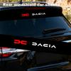Декоративные наклейки на переднее стекло автомобиля от солнца Для Dacia Duster Logan Sandero Lodgy Dokker Stepway Mcv 2 Solenza Largus 1300