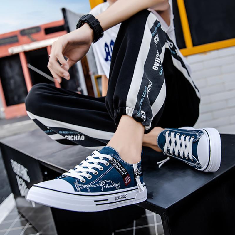 Мужские парусиновые туфли на толстой подошве, повседневные кроссовки, летние, легкие, удобные, для ходьбы, для мужчин, Zapatos Zapatillas Hombre