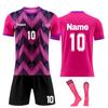 Personalised Shirts Kit Mens Girls With Name Number Custom Football Jerseys For Boys Training Suit