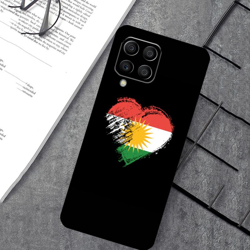 Kurdistan Flag Case For Samsung Galaxy M54 M32 M52 M15 M11 M12 M13 M14 M06 M16 M36 M56 M31 M53 M35 M55 M34