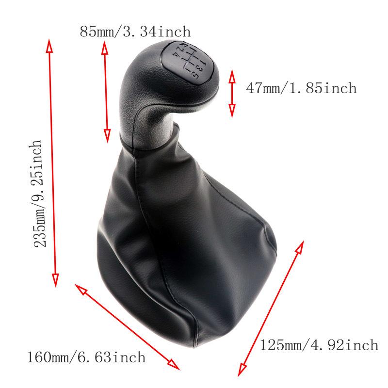 Car Gear Shift Knob 5 Speed For Mercedes Benz VITO W638 638 Lever Shifter Handball with Frame Car Accessories