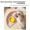 Non-slip Cat Dog Food Mat Waterproof Pet Feeding Mat Easy Clean Cat Bowl Mat