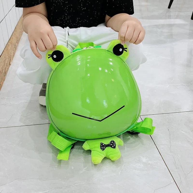 1-5years Baby Children Cartoon Animal Boy Girl Backpack Outdoor School Lower Grades Stationery Supplies Pvc Egg Shell Backpack