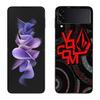 Volcom Logo Phone Case For Samsung Z Flip 7 6 5G Galaxy Z Flip 5 4 3 Black Hard Cell Cover Luxury PC Shell Coque