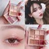 9 цветов Punk Smokey Eyeshadow Palette Cool Toned Matte Glitter Eye Shadow Makeup Palette Gray Black Eye Pigment Makeup Palette