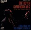 CD BEETHOVEN - STAATSKAPELLE BERLIN, O - Symphony No. 2 / Overtures "Egmont" 33C377367 Denon 1985 Japan Classical Used