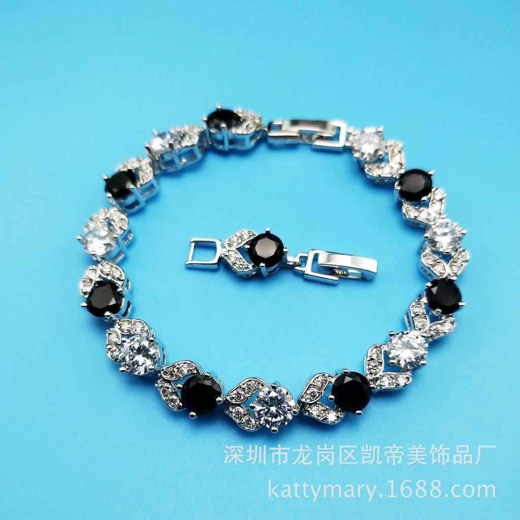 Bracelet Women'S Light Luxury Versatile Temperament Jewelry Zircon Adjustable High Value Jewelry Tide Jewelry