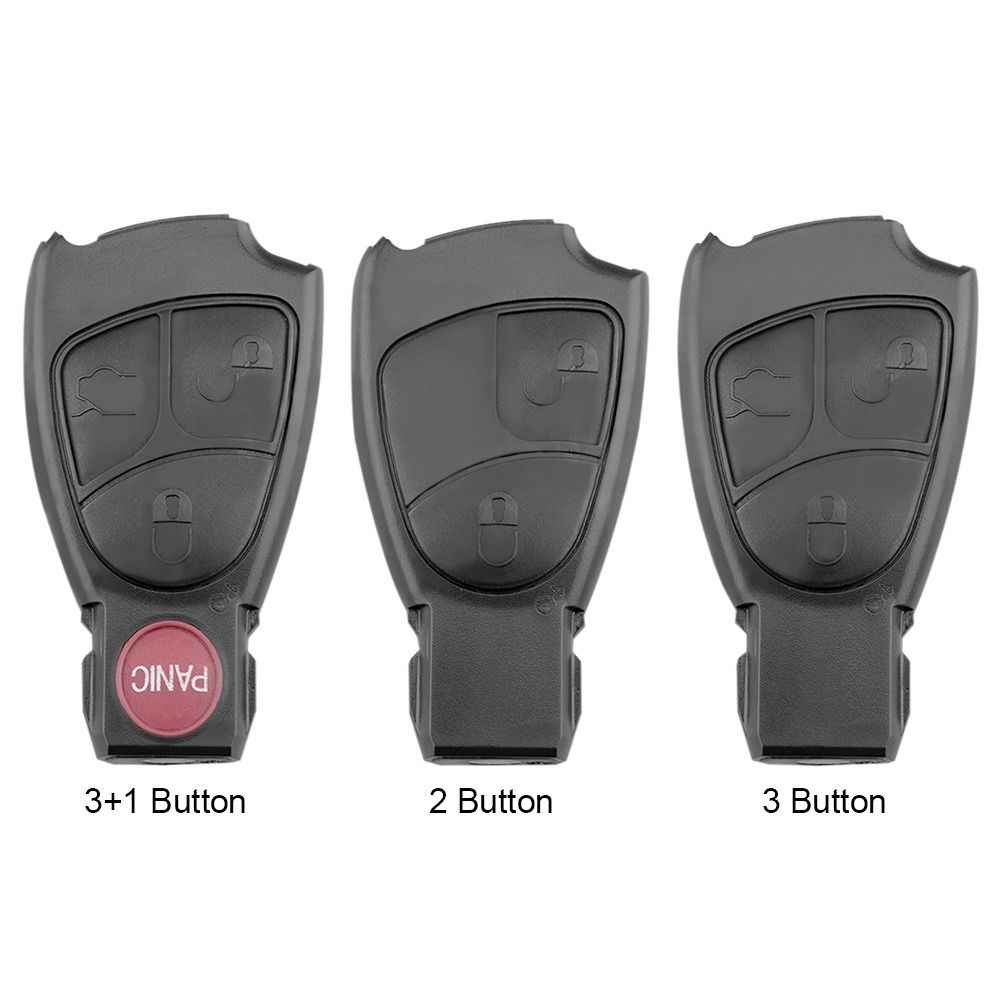 Корпус дистанционного ключа с 2/3/4 кнопками для Mercedes Benz CBE Class W203 W211 W204 YU BN CLS CLK