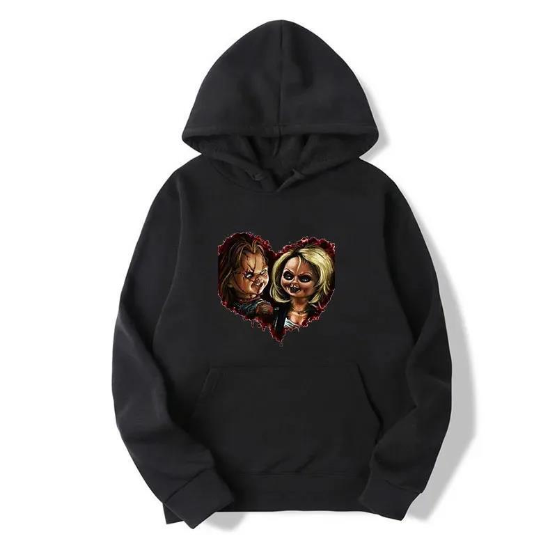 D Autumn Horror Movie Child's Play Chucky Hoodies Print