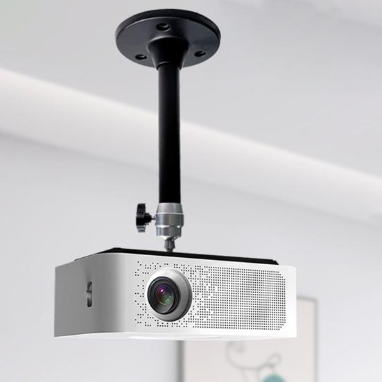 Projector Bracket High 360-Degree Rotatable Ceiling Stability Easy To Install Wall Mount Projector Holder