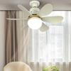 E27 Socket Fan LED Light E27 Base 42cm Modern LED Ceiling Fan Remote Control Chandelier Ceiling Fan 3 Speeds for Bedroom Kitchen