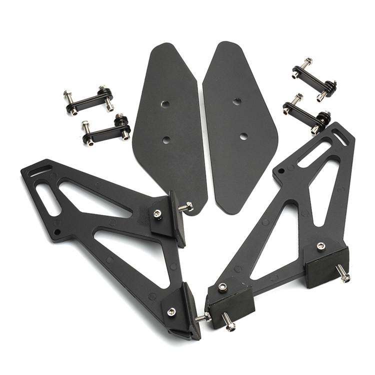 2019 Car Racing Spoiler Universal for Hatchback Auto 135cm GT Aluminum Rear Trunk Wing Spoilers For Bmw for Honda for Mitsubishi