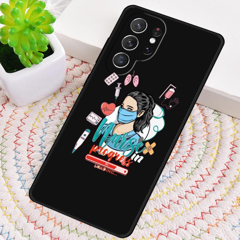 Медицинский чехол для телефона из силикона с рисунком медсестры для Samsung Galaxy note 10 pro S26 S25 S24 S23 S22 S21 Plus S25Ultra Capa Cover