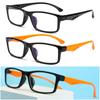 Computer Vintage Square Ultra Light Frame Eye Protection Eyeglasses Anti-Blue Light Glasses