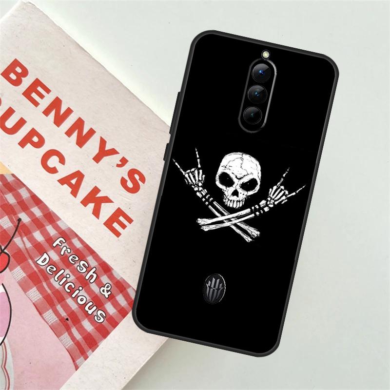 Чехол 'Скелет Средний палец' для ZTE Nubia Red Magic 9 Pro Plus 5S 5G 6R 6 7 6S 7S 8 8S Pro Plus Задняя крышка Funda