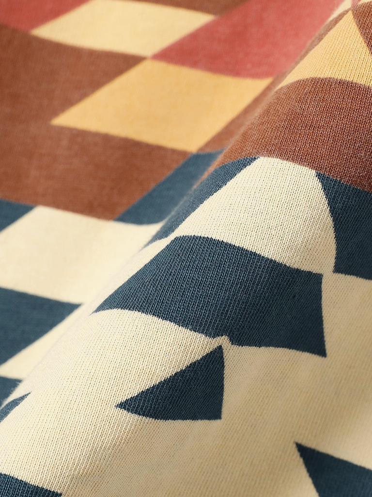 B:MING LIFE STORE by BEAMS S/S TEE PENDLETON Back Print T-Shirt Women's Blue One Size