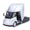 1/32 Tesla Trailer Литая модель игрушечного автомобиля для детей, коллекция для мальчиков