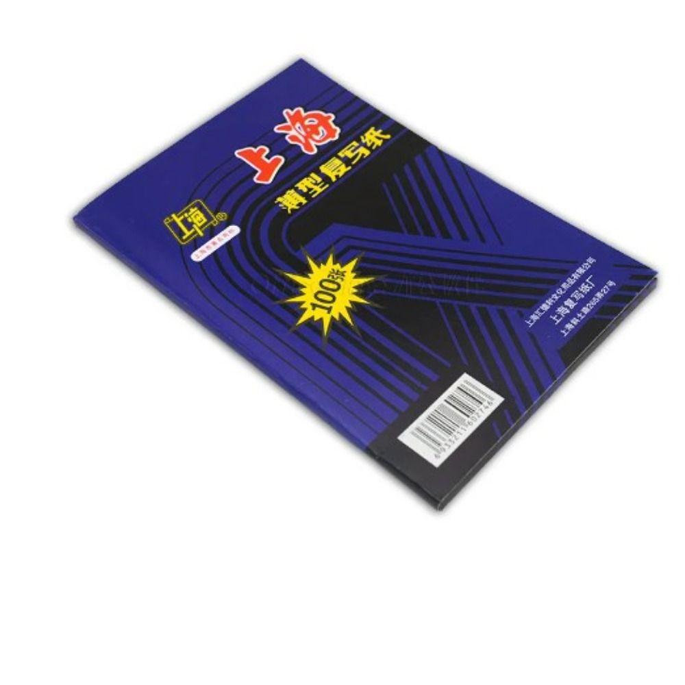 100pcs Blue Blue Carbon Paper 32 open Copy Tracing Paper Finance Supplies Transfer Paper  School