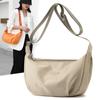Large Capacity Nylon Bag Women's Shoulder Bag Crossbody Bag Solid Color Hobo Bag