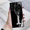 Мечник в древнем стиле Для Samsung Galaxy S26 S25 S24 S23 S22 S21 S20 Ultra Plus FE 5G Черный Мягкий ТПУ Чехол для телефона