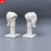 10 шт. Кубики MOC Женские волосы Высокий хвост Для фигурки 4 см Носить Голова девочки Части тела Аксессуары Конструкторы DIY Игрушки для детей