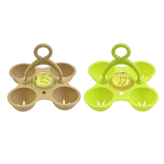 Яйцеварка, удобный таймер для изменения цвета яйцеварки, прочный термостойкий яйцеварка для домашней кухни