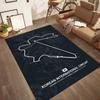 Korean International Circuit Map Square rugs are a great choice for living rooms, bedrooms, home décor, and as gifts.