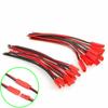 20 Pcs 100mm Male Female 2-pin JST Plug Connector Cable Wire For Battery