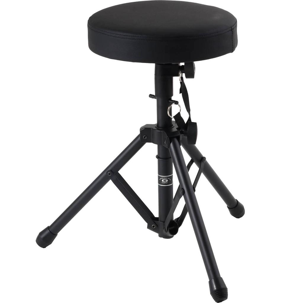 kikutani Drum Height Throne/Stool, Adjustable, 465-660mm, DT-01B