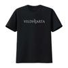 ФУТБОЛКА VILDHJARTA Доступна во всех размерах S M L XL XXL Классические Черно-белые Цвета винтажный Стиранный Стильный homme