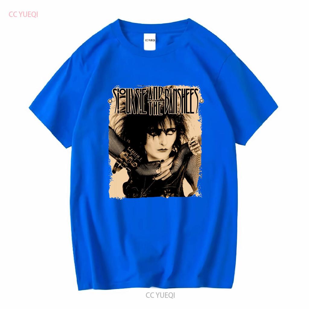 Rare Vintage Siouxsie And The Banshees T Shirt Rock Band S 5xl Gg3072 Long Or Short Sleeves Vintage Washed Fashion