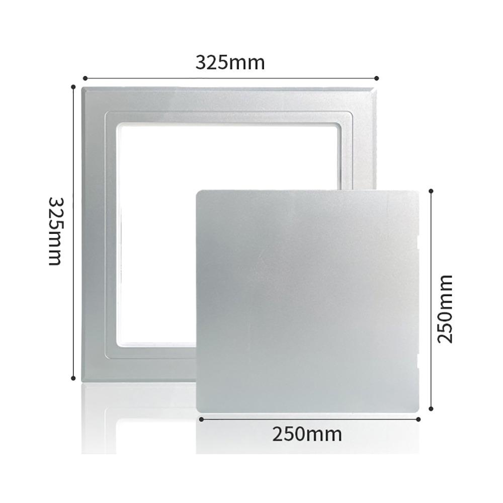 Inspection Port Self-adhesive Access Panel Door White Plastic Inspection Hole Removable Hinged Access Hatch Doors Wall Ceiling